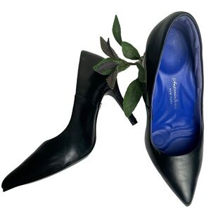 Antonia Saint NY WMNS Black High Heel Shoes Pumps Size OA55 / 5.5 / Narrow